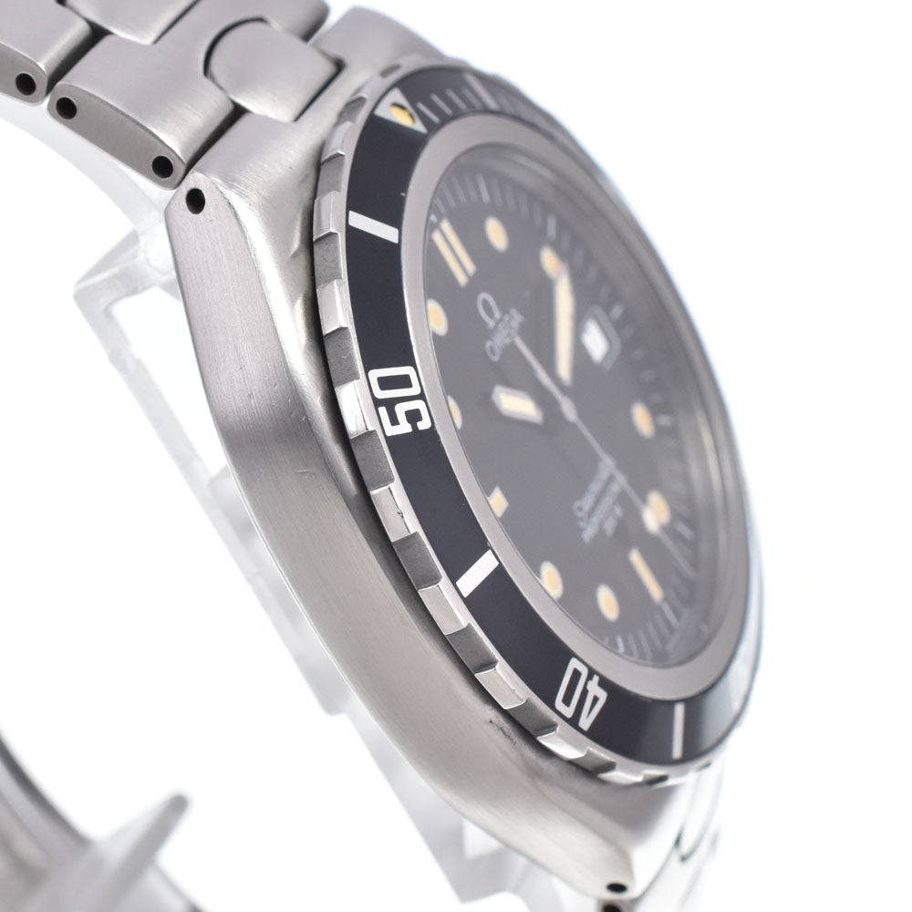 OMEGA Seamaster Professional 200M 396.1041 Large size 1.5" black Dial Quartz Men's
 Watch P#149098