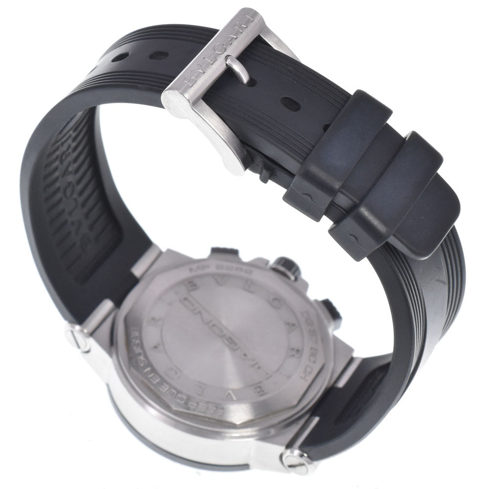 BVLGARI Diagono DG37SCCH Chronograph Date black Dial Automatic Men's
 Watch Q#149101