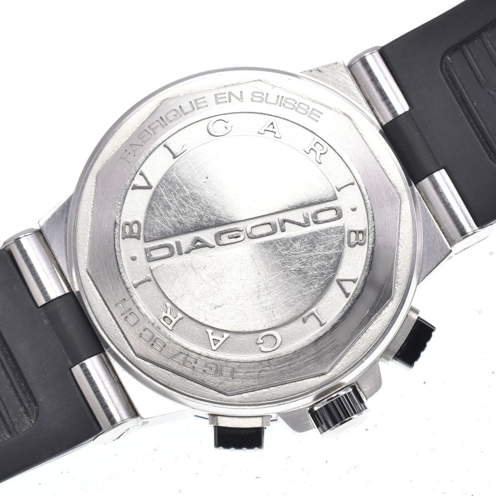 BVLGARI Diagono DG37SCCH Chronograph Date black Dial Automatic Men's
 Watch Q#149101