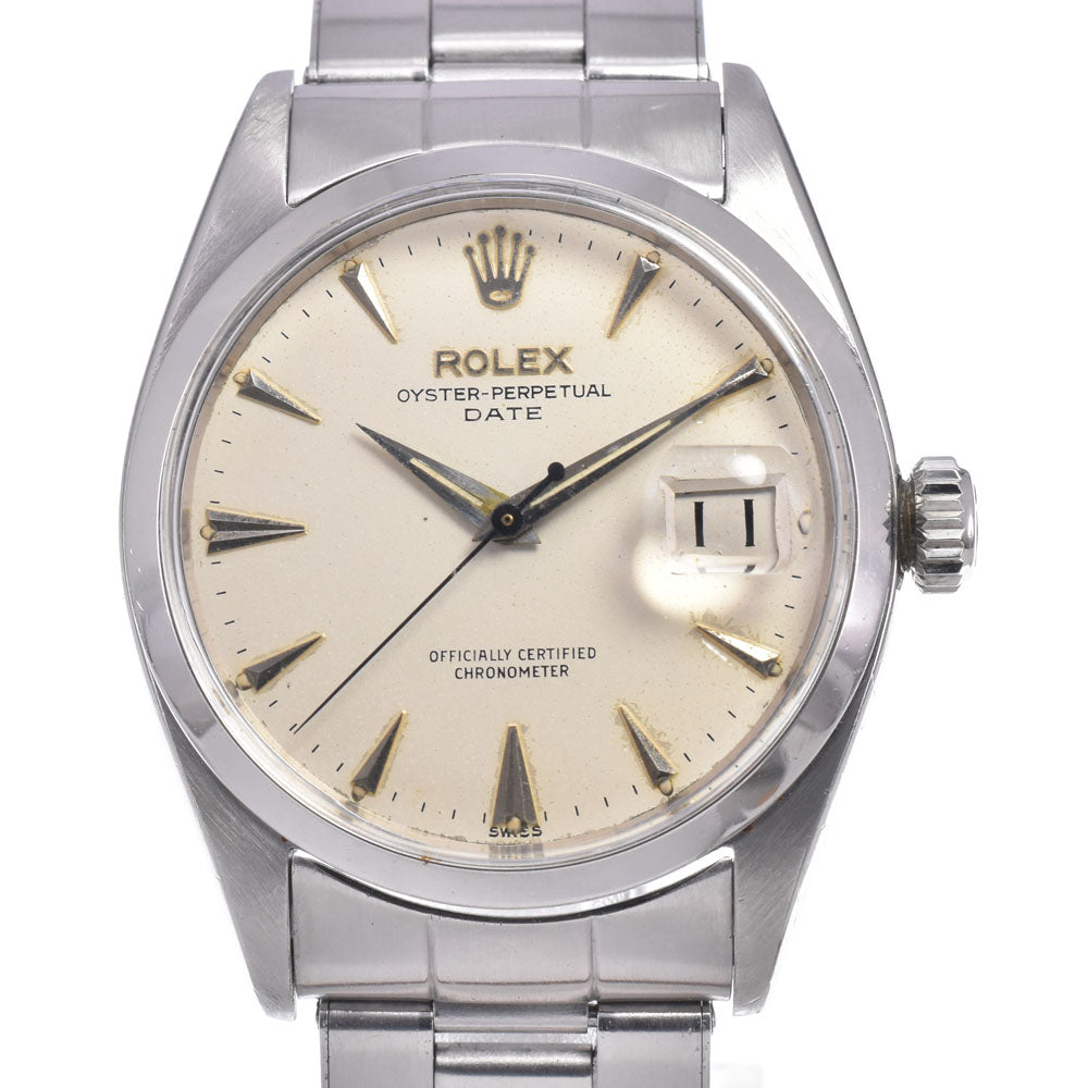 ROLEX Oyster perpetual 6534 vintage Cal.1030 Butterfly Rotor Silver Dial Automatic Men's
 Watch E#149102