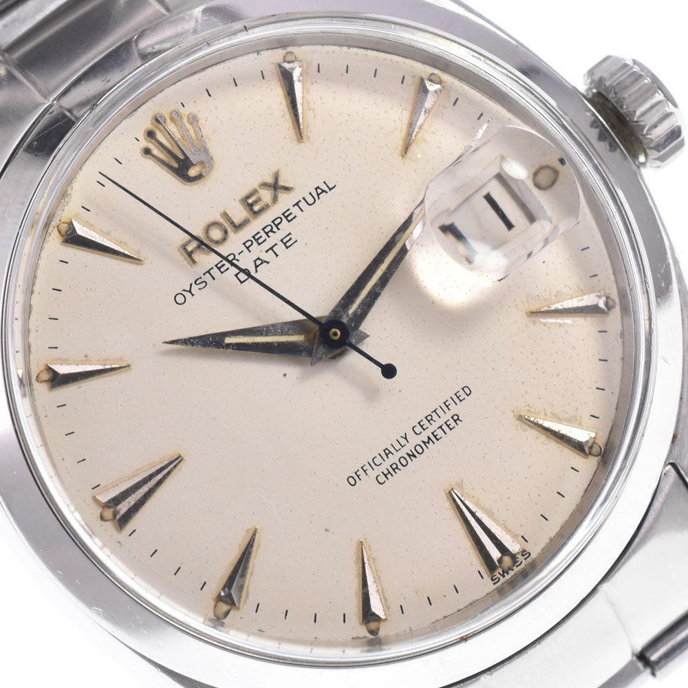 ROLEX Oyster perpetual 6534 vintage Cal.1030 Butterfly Rotor Silver Dial Automatic Men's
 Watch E#149102