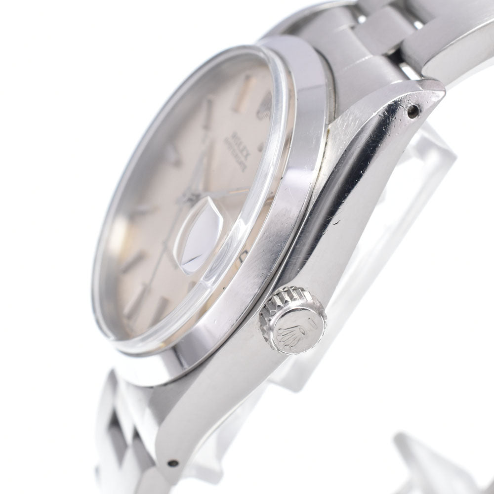 ROLEX Oyster Date Precision 6694 vintage Cal.1225 Silver Dial Hand Winding Men's
 Watch P#149106
