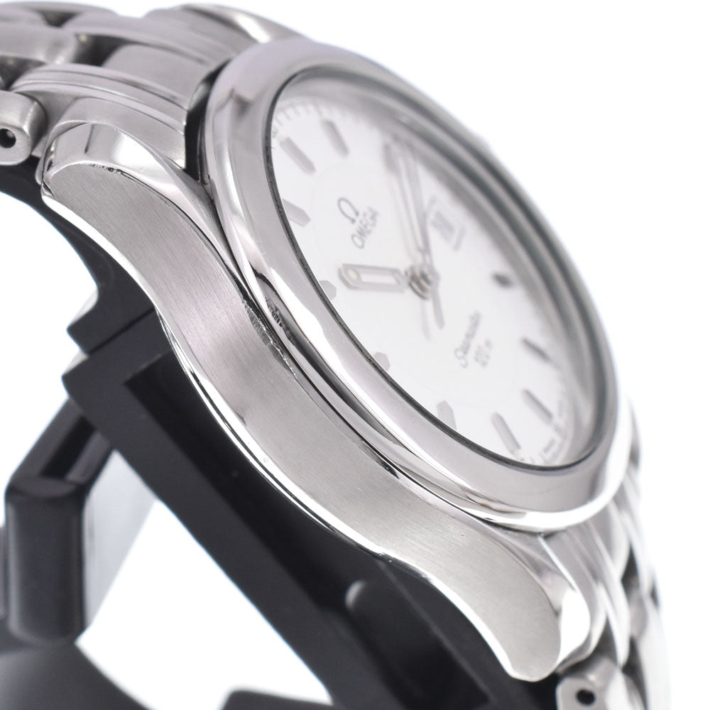 OMEGA Seamaster 120M 2571.21 Date white Dial Quartz Ladies
 Watch B#149112
