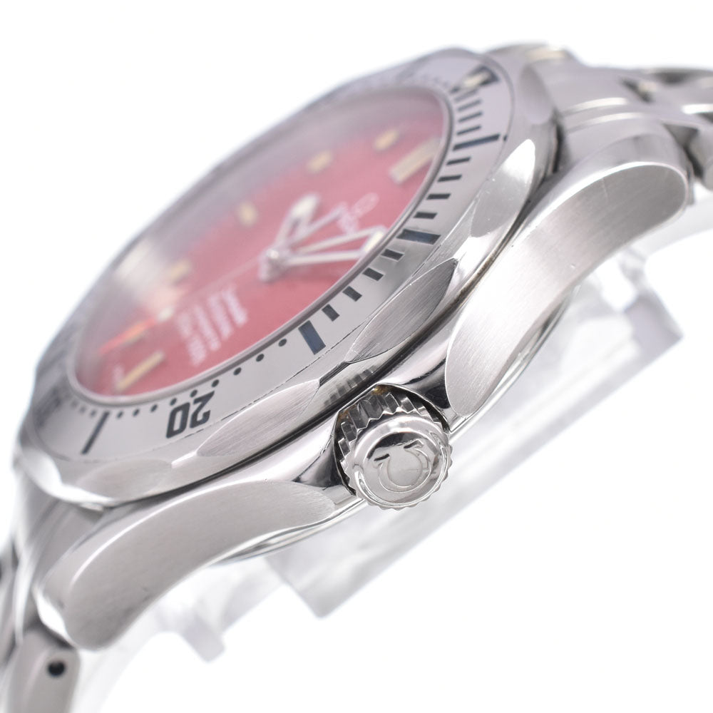 OMEGA Seamaster 300 Marui Limited 2552.61 Date Red Dial Automatic Boy's
 Watch B#149114