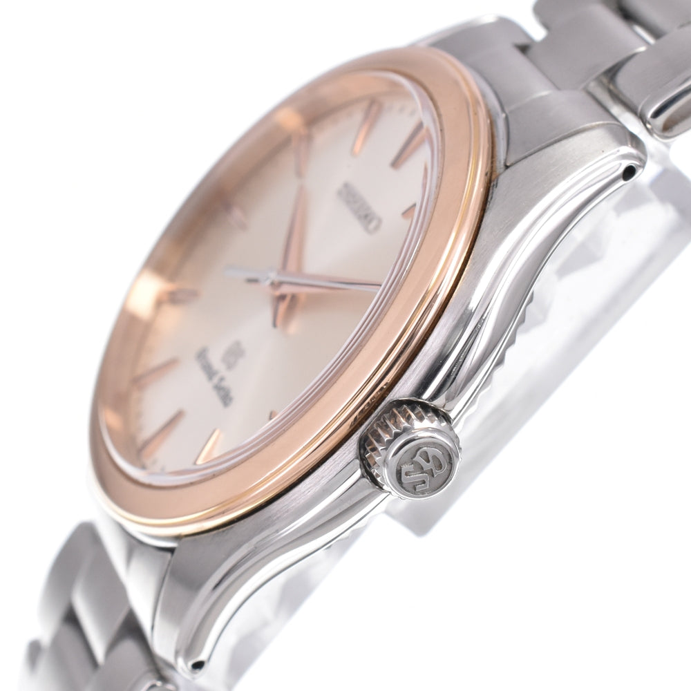 SEIKO Grand Seiko SBGX004/9F61-0A20 K18PG Bezel Silver Dial Quartz Men's
 Watch R#149118