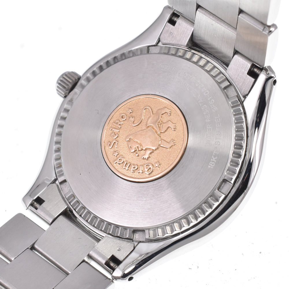 SEIKO Grand Seiko SBGX004/9F61-0A20 K18PG Bezel Silver Dial Quartz Men's
 Watch R#149118