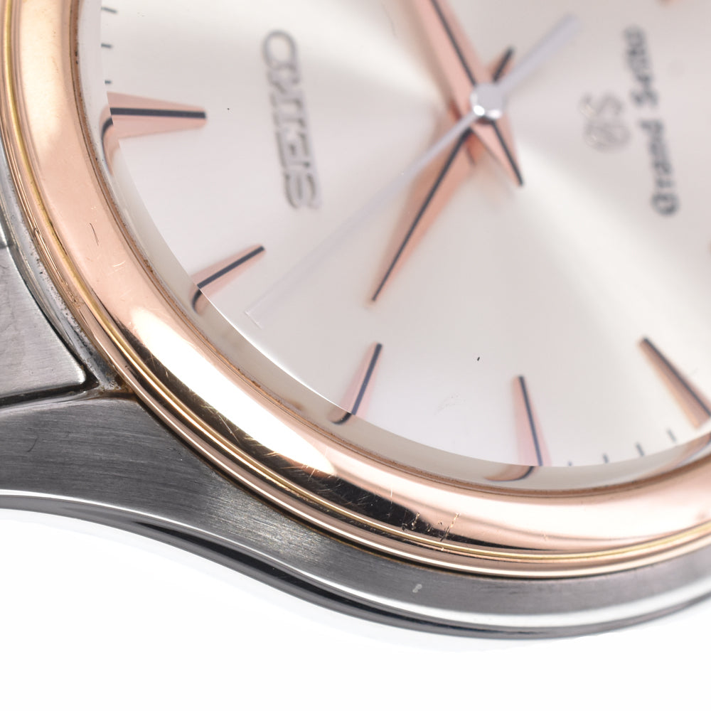 SEIKO Grand Seiko SBGX004/9F61-0A20 K18PG Bezel Silver Dial Quartz Men's
 Watch R#149118