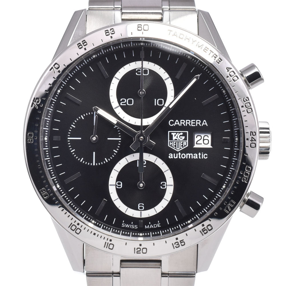 with paper TAG HEUER Carrera CV2016.BA0786 Chronograph black Dial Automatic Men's
 Watch P#149122