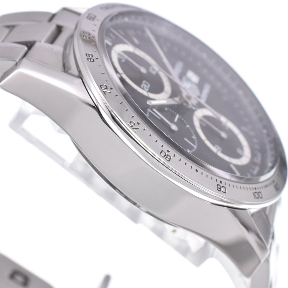 with paper TAG HEUER Carrera CV2016.BA0786 Chronograph black Dial Automatic Men's
 Watch P#149122