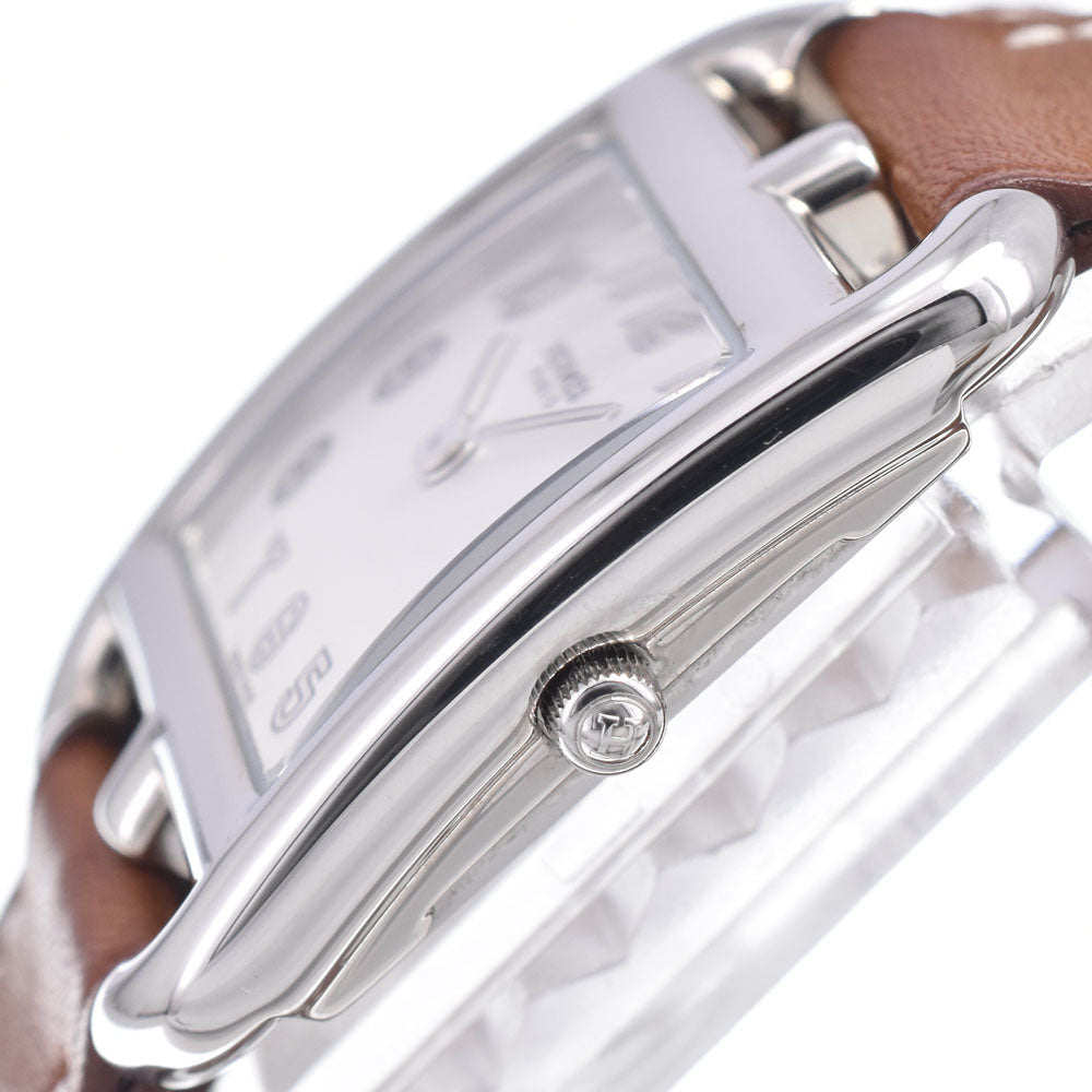 with paper HERMES Cape Cod CC1.210a Dubrutur white Dial Quartz Ladies
 Watch O#149123