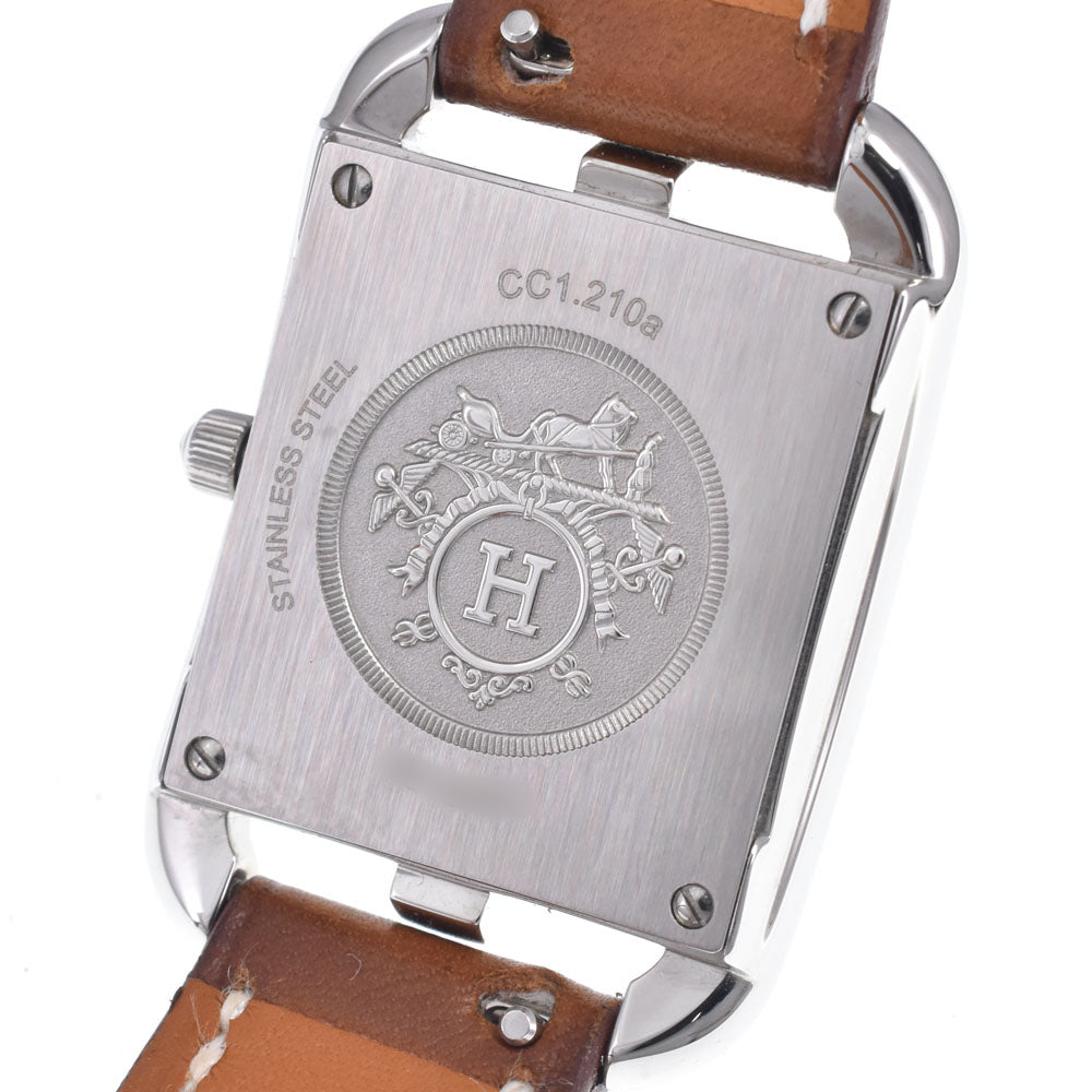 with paper HERMES Cape Cod CC1.210a Dubrutur white Dial Quartz Ladies
 Watch O#149123
