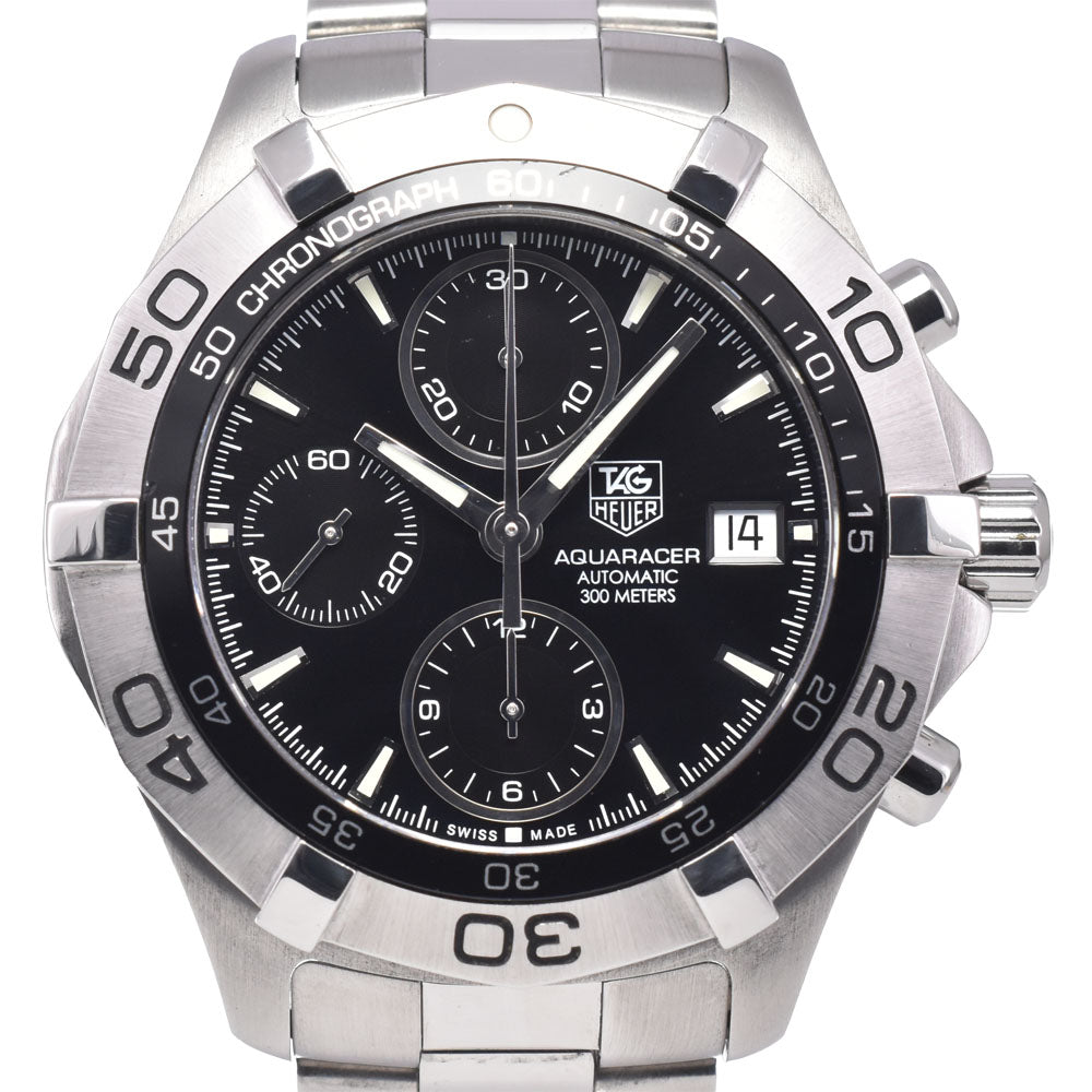 TAG HEUER Aqua racer CAF2110 Chronograph black Dial Automatic Men's
 Watch R#149125