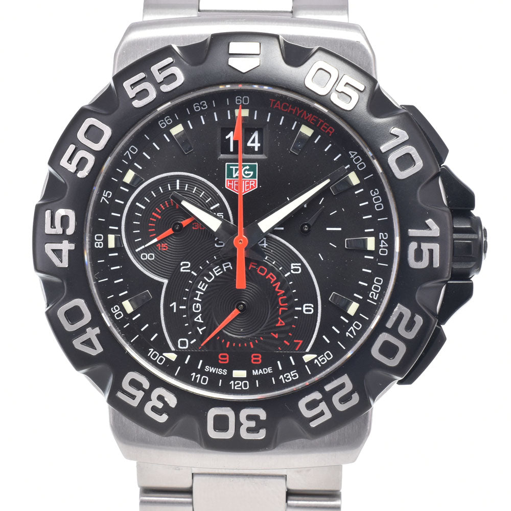 TAG HEUER Formula 1 CAH1010.BA0860 Grand Date Chronograph black Dial Quartz Men's
 Watch Q#149126
