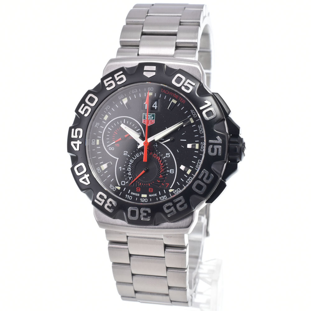 TAG HEUER Formula 1 CAH1010.BA0860 Grand Date Chronograph black Dial Quartz Men's
 Watch Q#149126