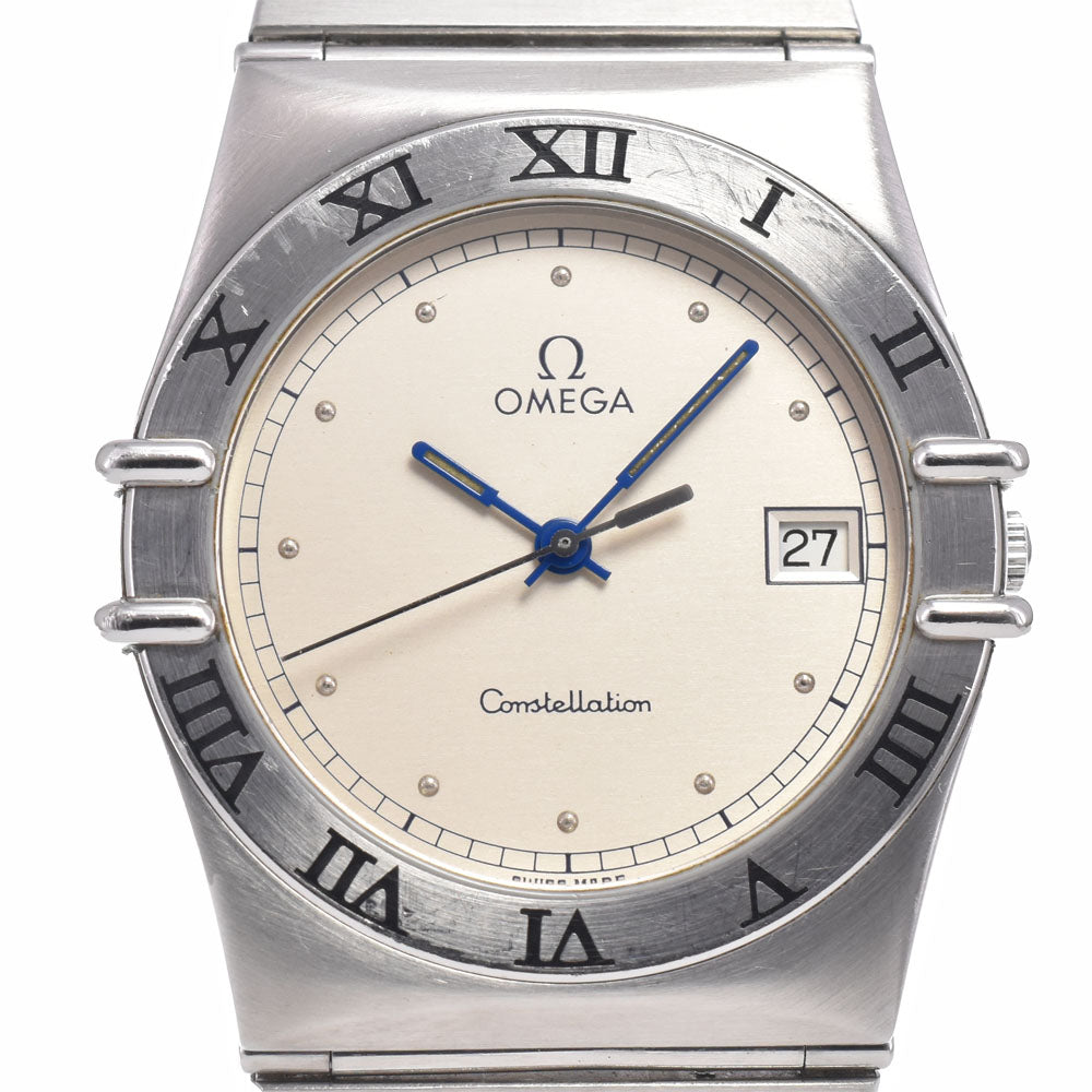 OMEGA Constellation 1510.30 date flat bezel Silver Dial Quartz Men's
 Watch A#149130