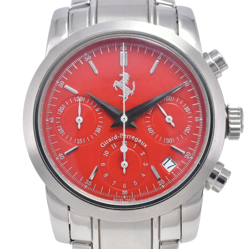 GIRARD-PERREGAUX Ferrari chronograph 8020 Date Small second Red Dial Automatic Men's
 Watch O#149133