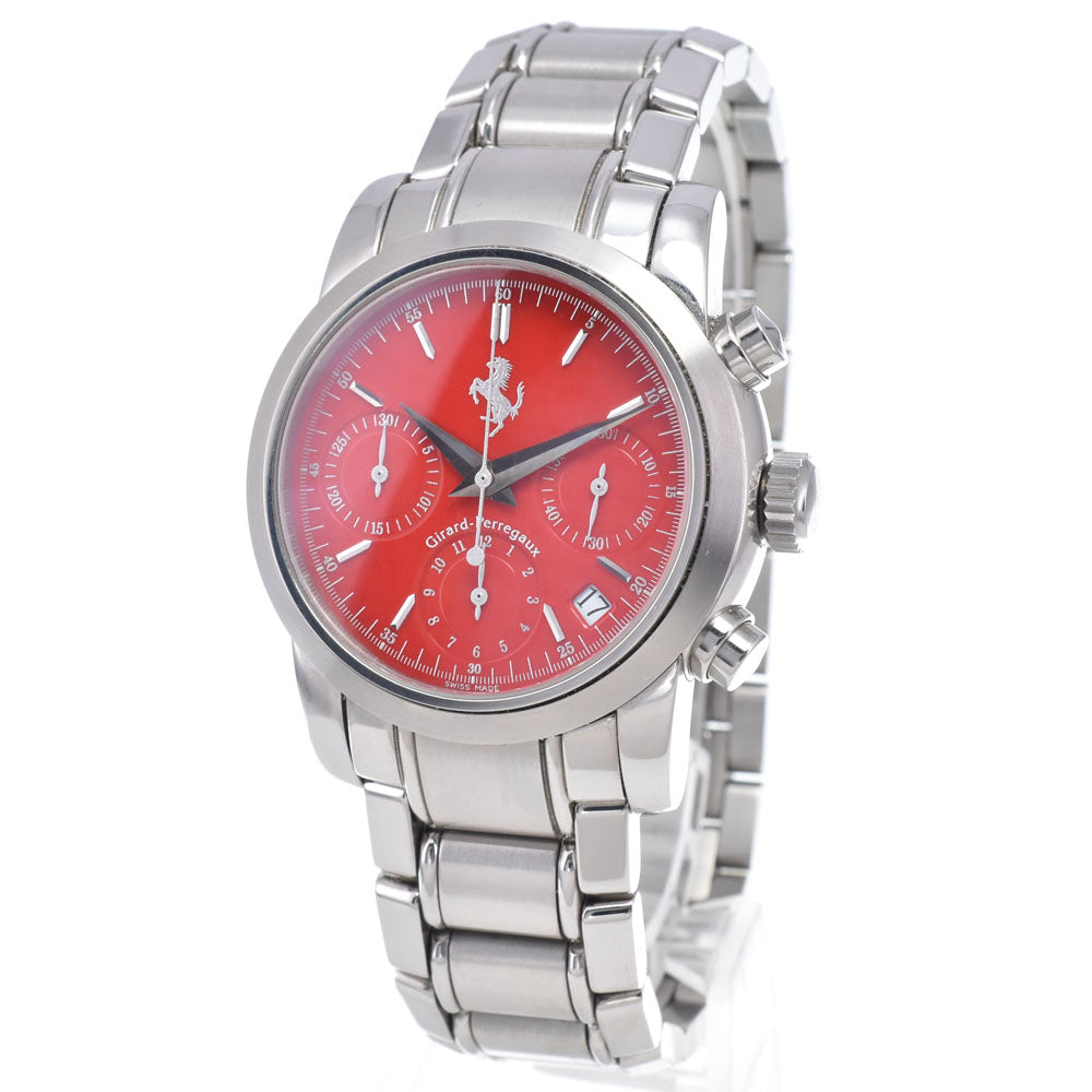 GIRARD-PERREGAUX Ferrari chronograph 8020 Date Small second Red Dial Automatic Men's
 Watch O#149133
