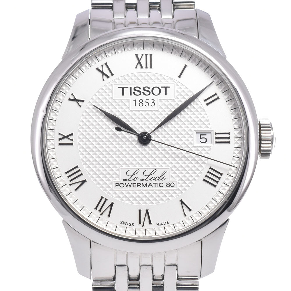 with paper TISSOT Le Locle Powermatic 80 T006.407B Silver Dial Automatic Men's
 Watch Q#149136
