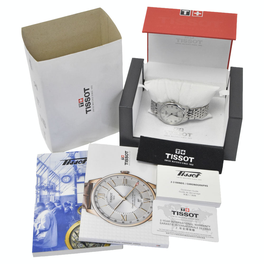 with paper TISSOT Le Locle Powermatic 80 T006.407B Silver Dial Automatic Men's
 Watch Q#149136
