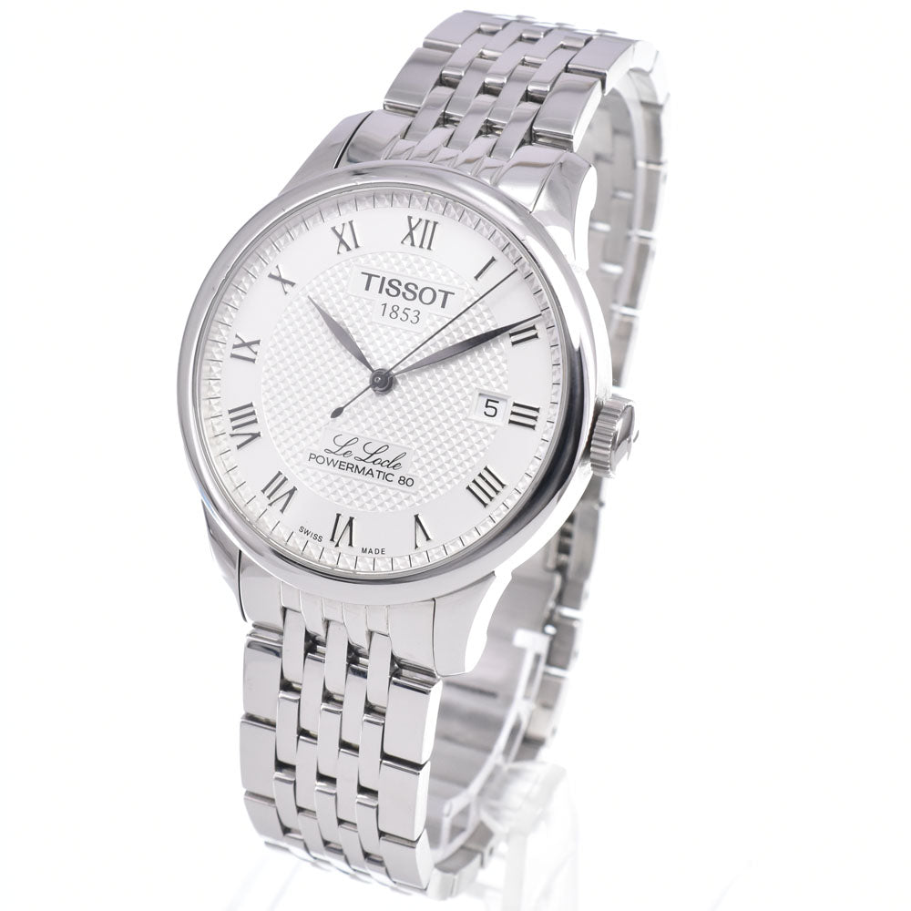 with paper TISSOT Le Locle Powermatic 80 T006.407B Silver Dial Automatic Men's
 Watch Q#149136