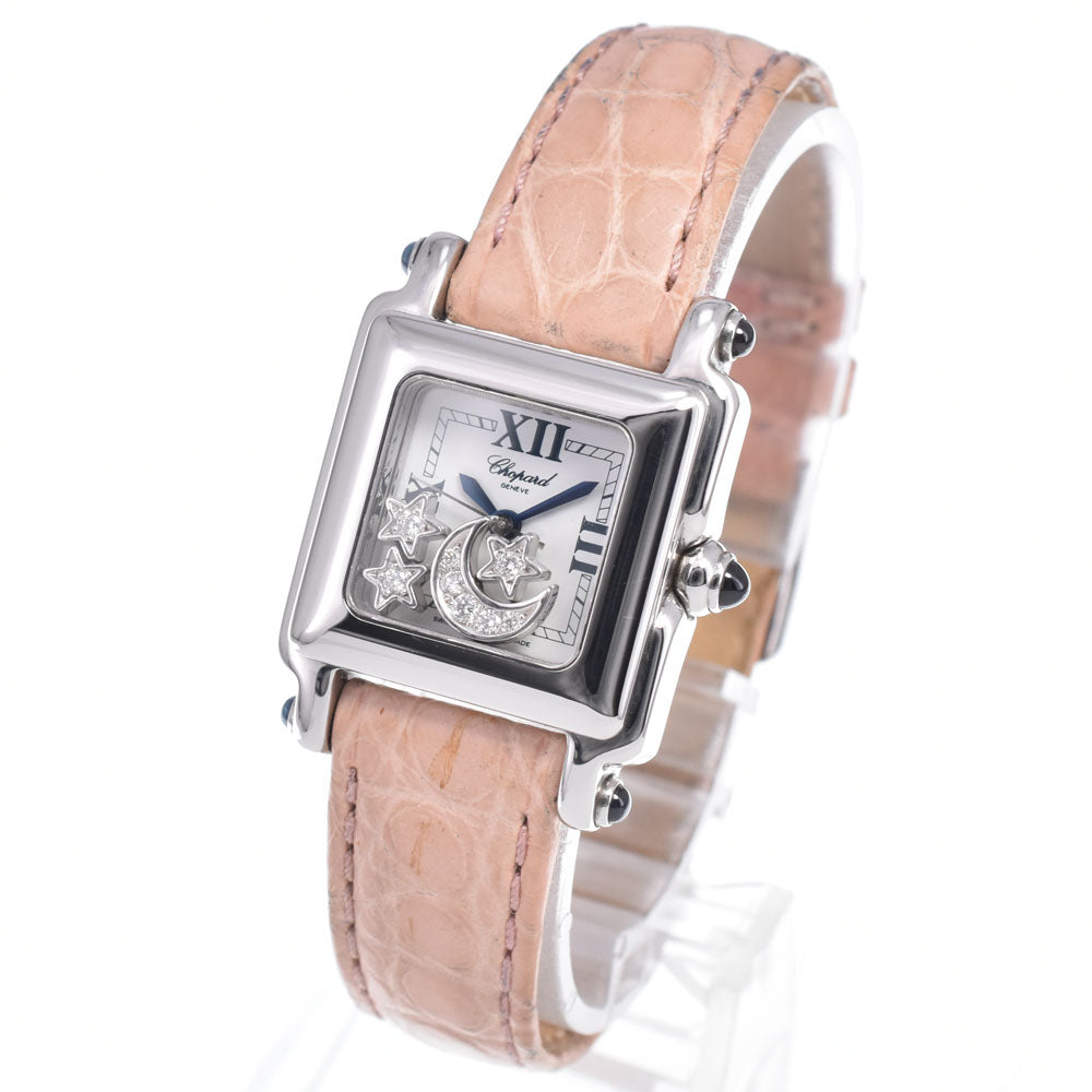 Chopard Happy sports 27/8892-23 Moon/Star Diamond white Dial Quartz Ladies
 Watch P#149138