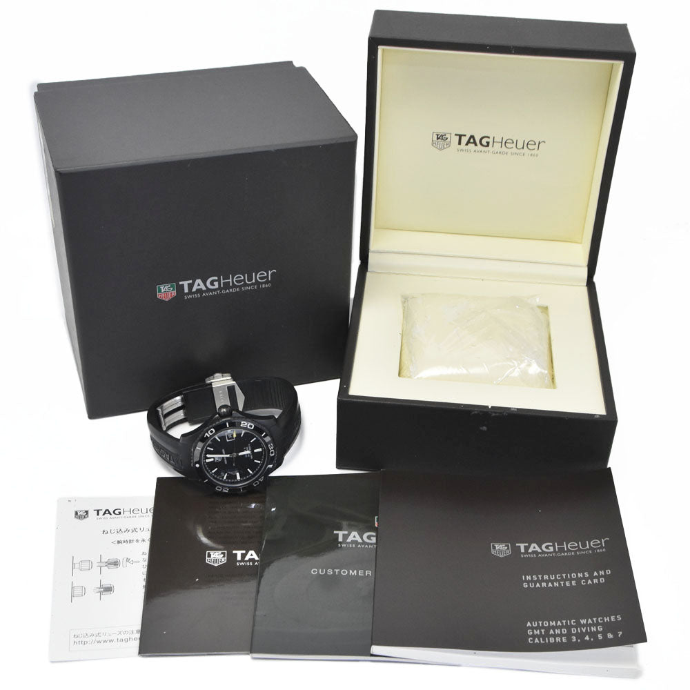 TAG HEUER Aqua racer WAK2180.FT8027 Caliber 5 black Dial Automatic Men's
 Watch P#149139