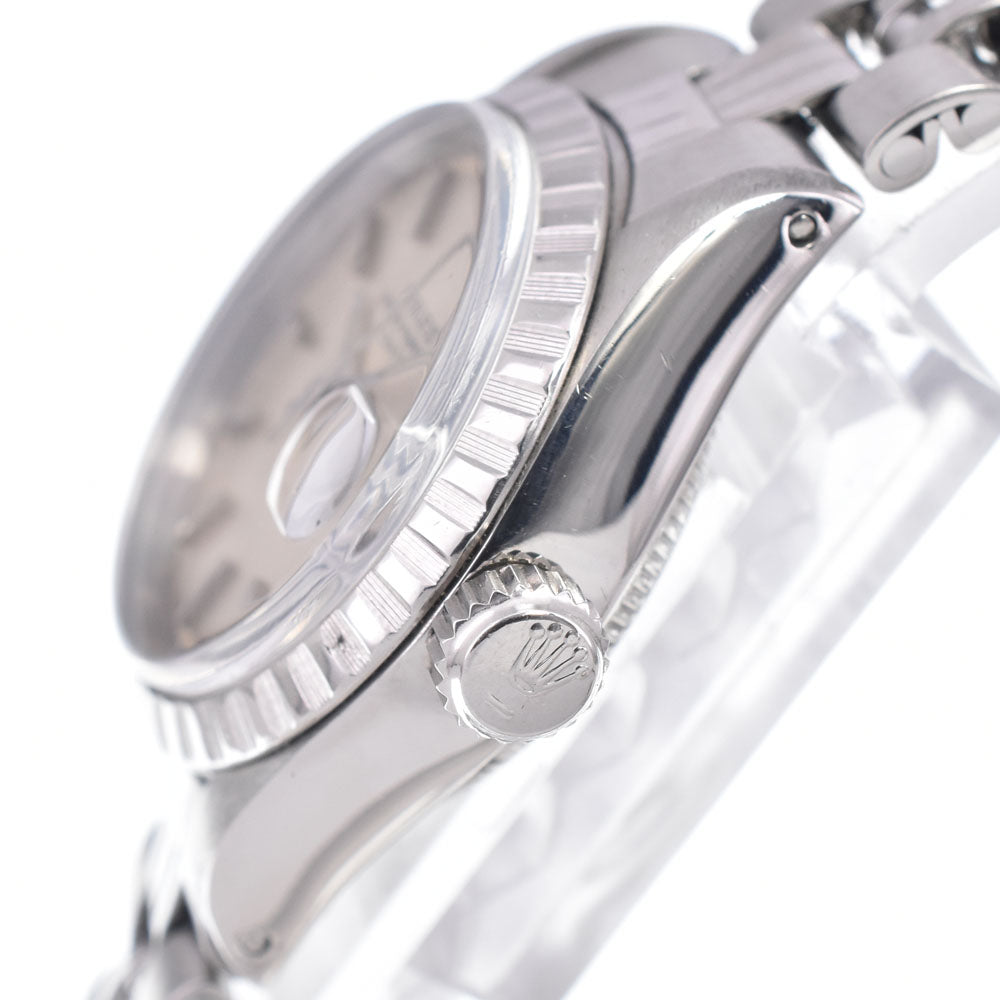 ROLEX Oyster perpetual date 6924 vintage Cal.2030 Silver Dial Automatic Ladies
 Watch R#149143