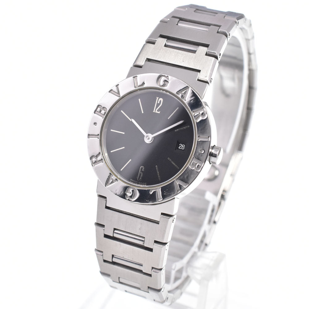 BVLGARI Bvlgari Bvlgari BB26SSD Date black Dial Quartz Ladies
 Watch A#149146