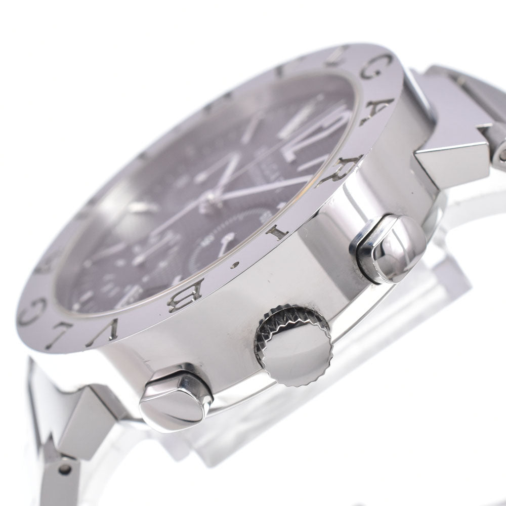 BVLGARI Bvlgari Bvlgari BB38SSCH Chronograph Date black Dial Automatic Men's
 Watch B#149147