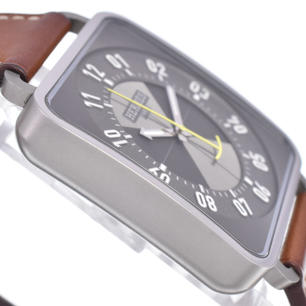 with paper HERMES Carre Ash TI2.710 Date gray Dial Automatic Men's
 Watch P#149150