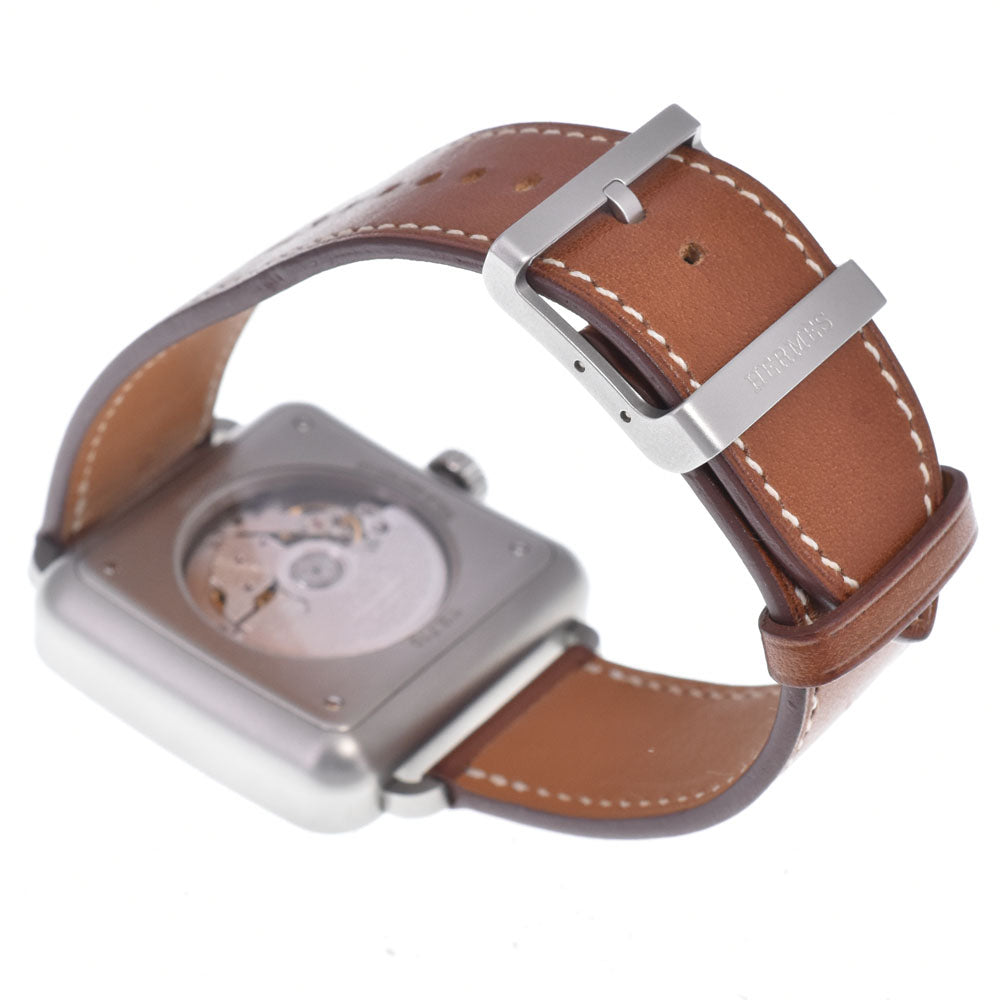 with paper HERMES Carre Ash TI2.710 Date gray Dial Automatic Men's
 Watch P#149150