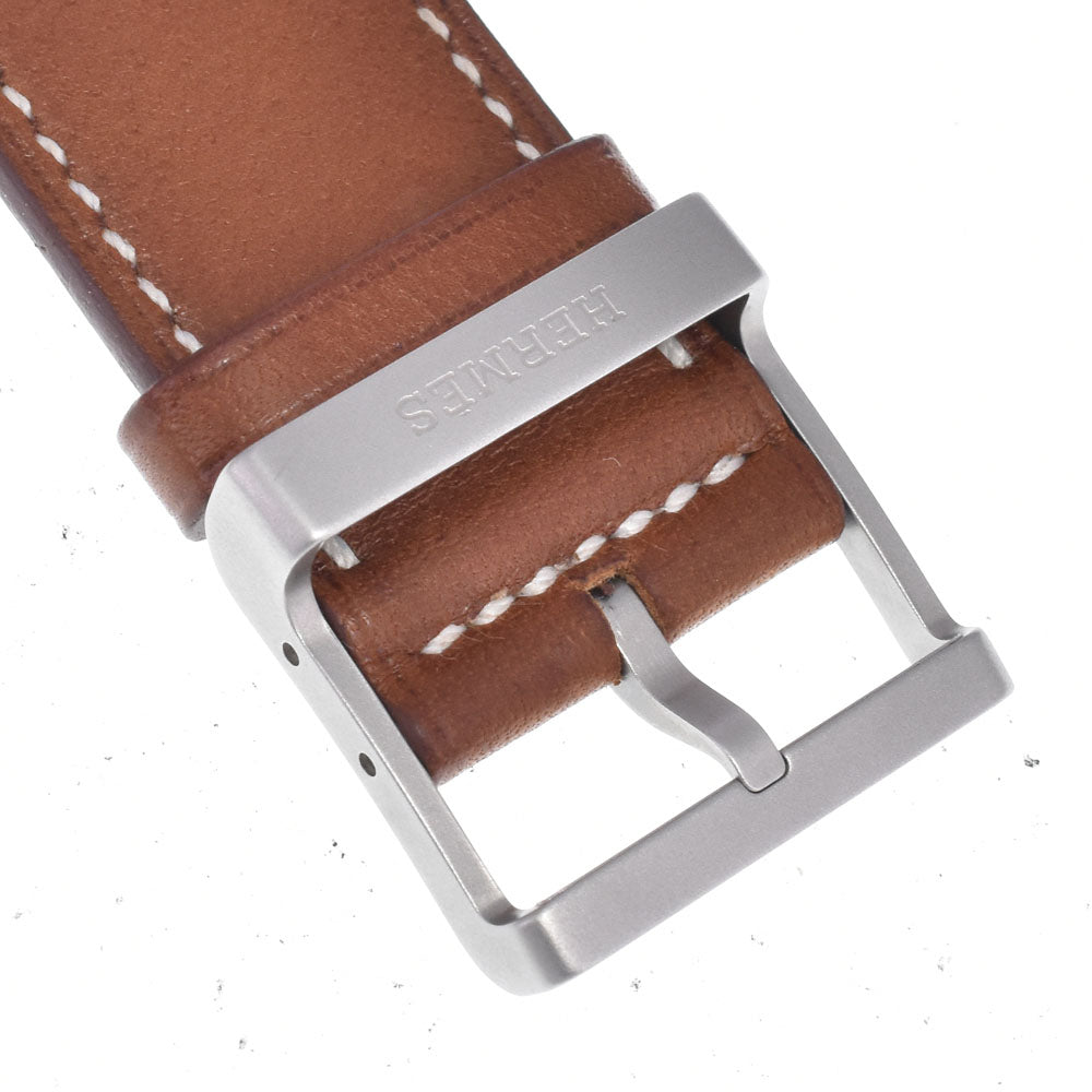 with paper HERMES Carre Ash TI2.710 Date gray Dial Automatic Men's
 Watch P#149150