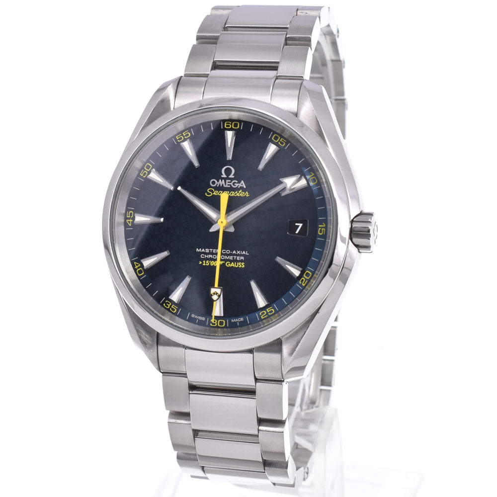 with paper OMEGA Seamaster Aqua Terra 231.10.42.21.03.004 James Bond 007 Limited Edition blue Dial Automatic Men's
 Watch Q#149152