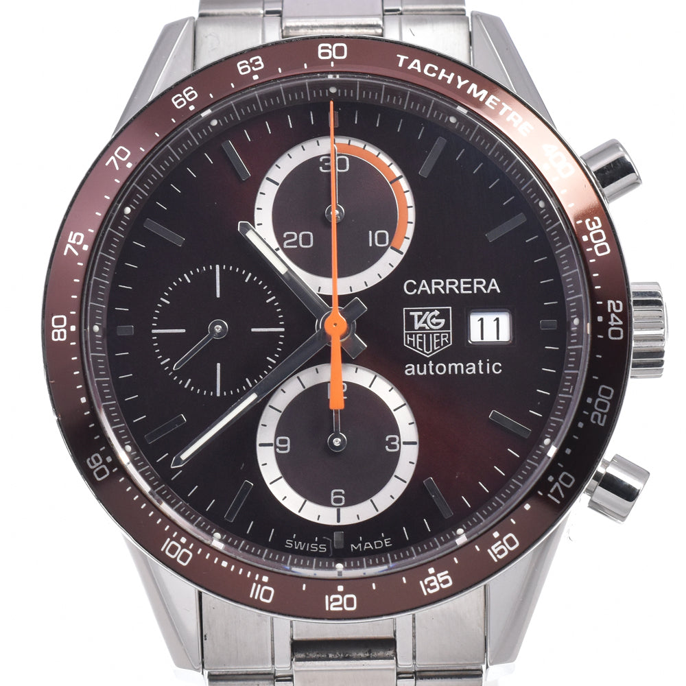 TAG HEUER Carrera CV2013-3 Chronograph Date Brown Dial Automatic Men's
 Watch R#149155