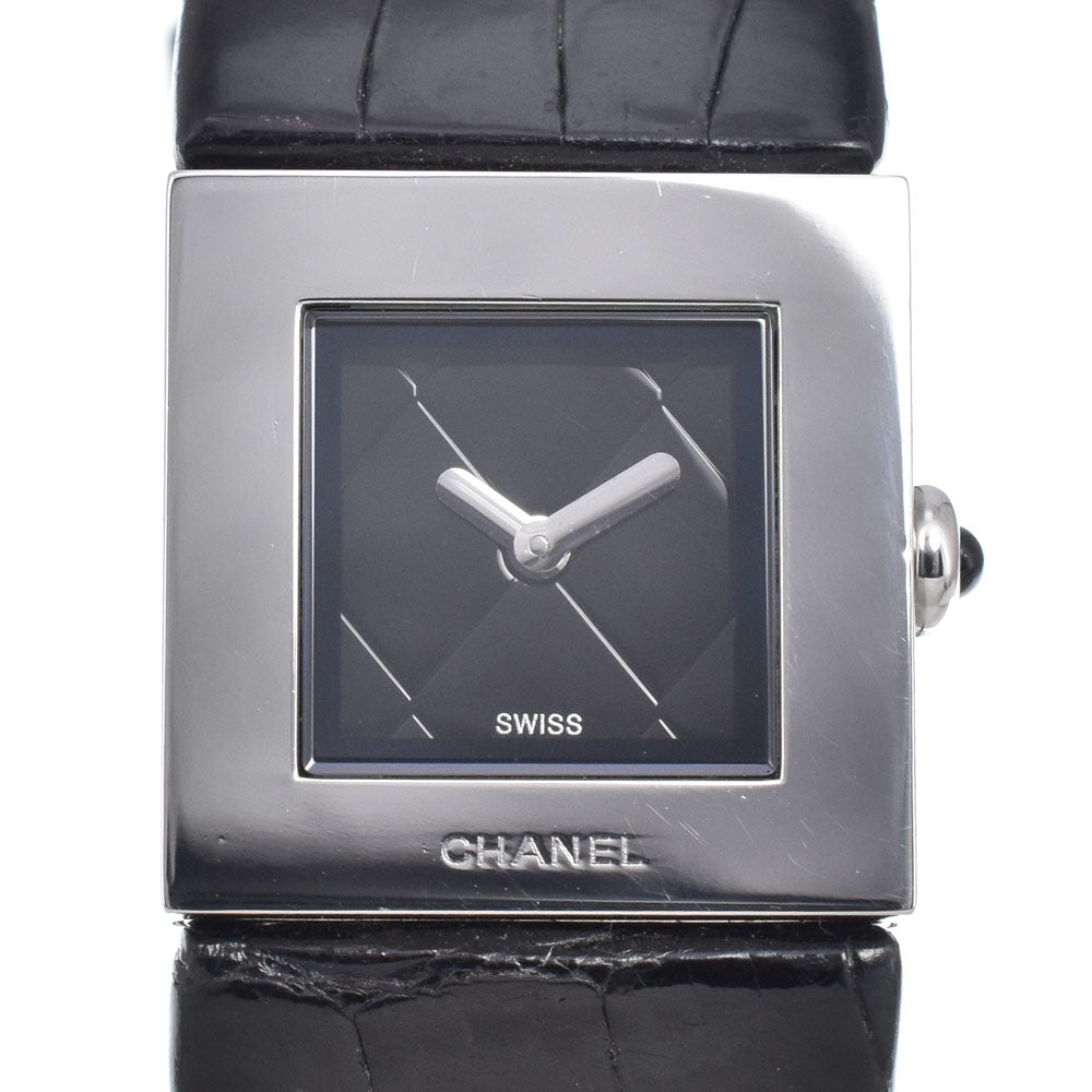 CHANEL Matrasse H0116 black Dial Quartz Ladies
 Watch D#149156