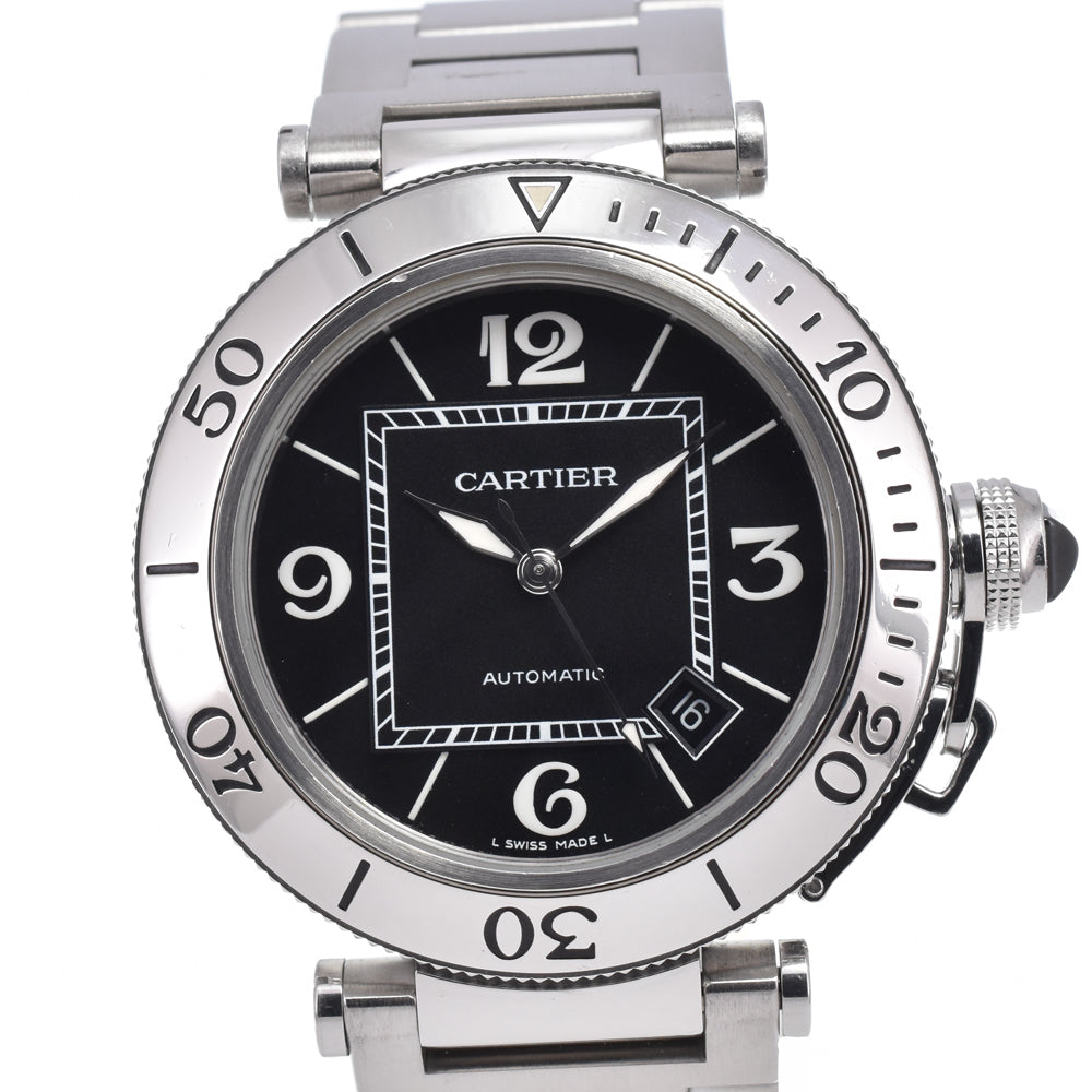CARTIER Pacha Sea timer W31077M7 Date black Dial Automatic Men's
 Watch B#149159