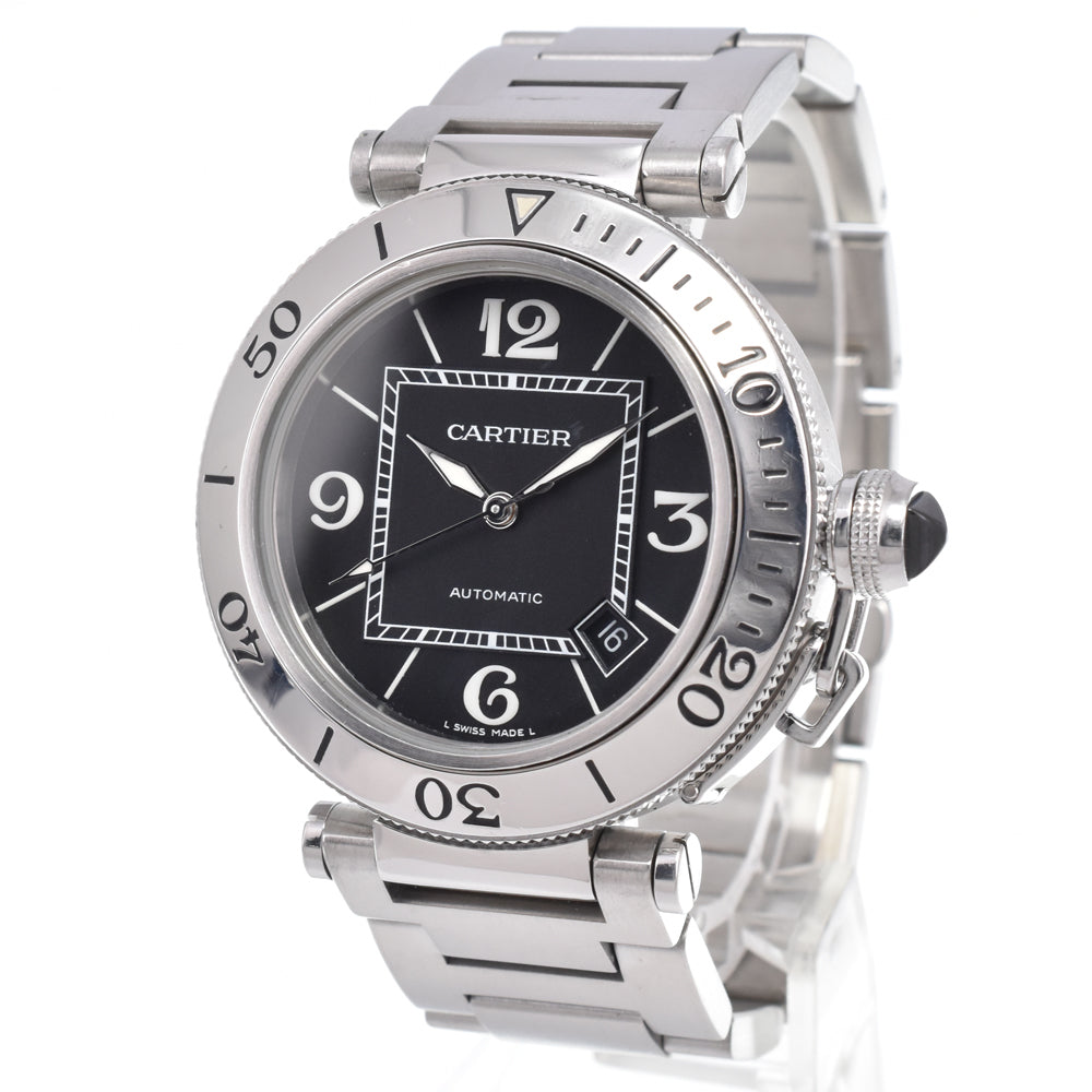 CARTIER Pacha Sea timer W31077M7 Date black Dial Automatic Men's
 Watch B#149159