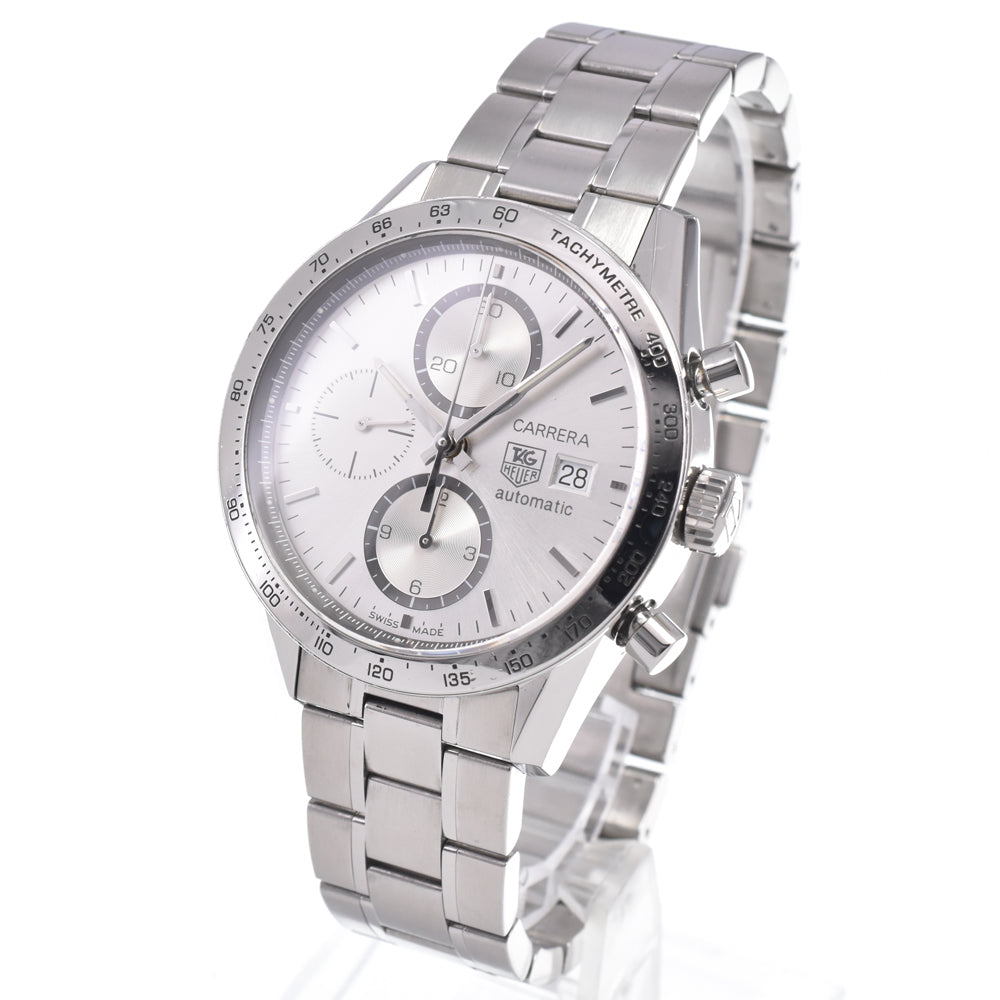 TAG HEUER Carrera Caliber 16 CV2017 Chronograph Silver Dial Automatic Men's
 Watch R#149160