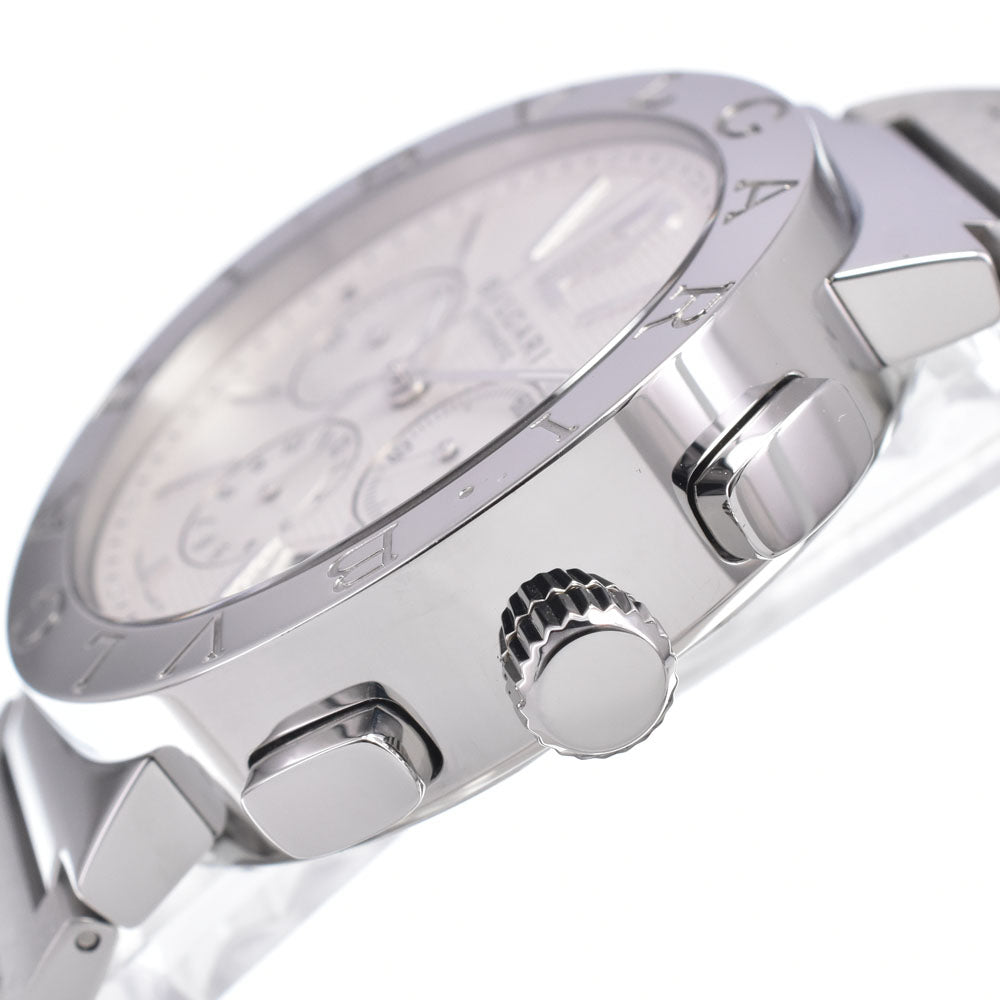 BVLGARI Bvlgari Bvlgari BB42SSCH/BB42WSSDCH Chronograph Date white Dial Automatic Men's
 Watch A#149161