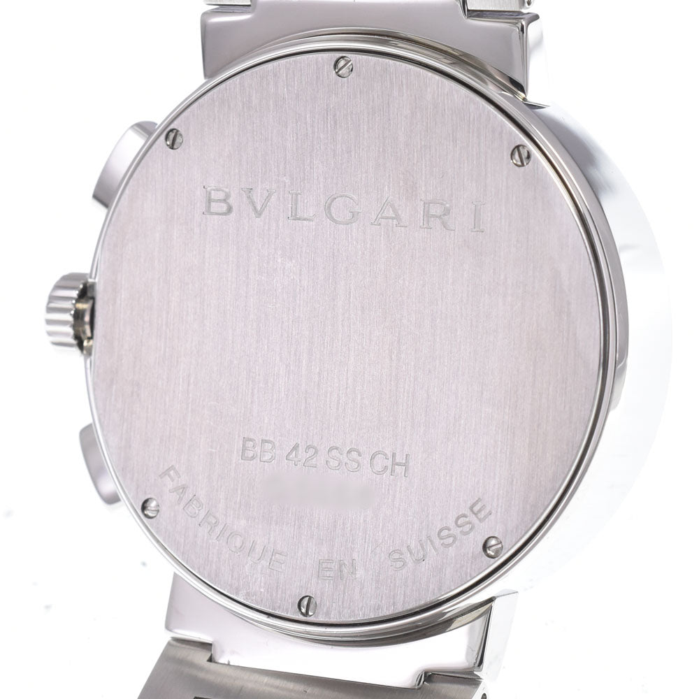 BVLGARI Bvlgari Bvlgari BB42SSCH/BB42WSSDCH Chronograph Date white Dial Automatic Men's
 Watch A#149161