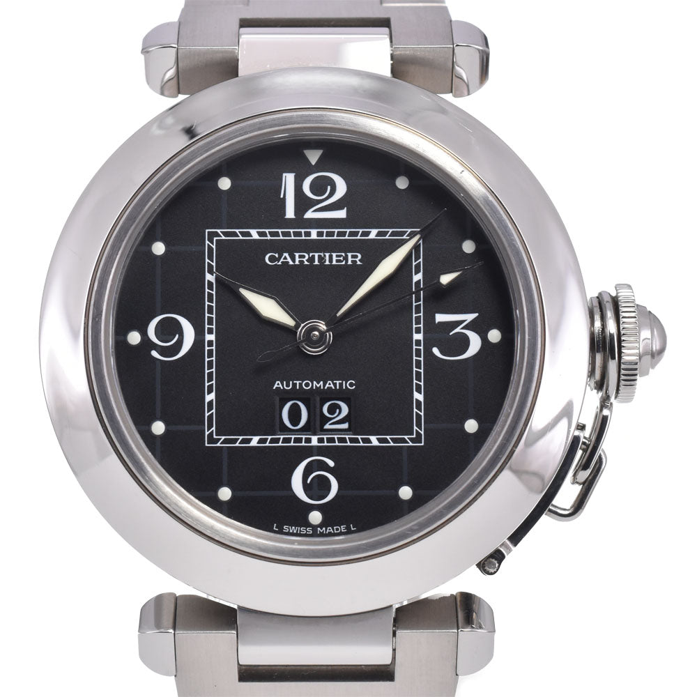 CARTIER Pasha C W31053M7 Big date black Dial Automatic Men's
 Watch Q#149162
