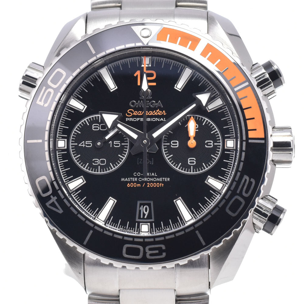 with paper OMEGA Seamaster Planet Ocean 600M 215.30.46.51.01.002 Co-Axial Master Chronometer Chronograph black Dial Automatic Men's
 Watch Q#149163