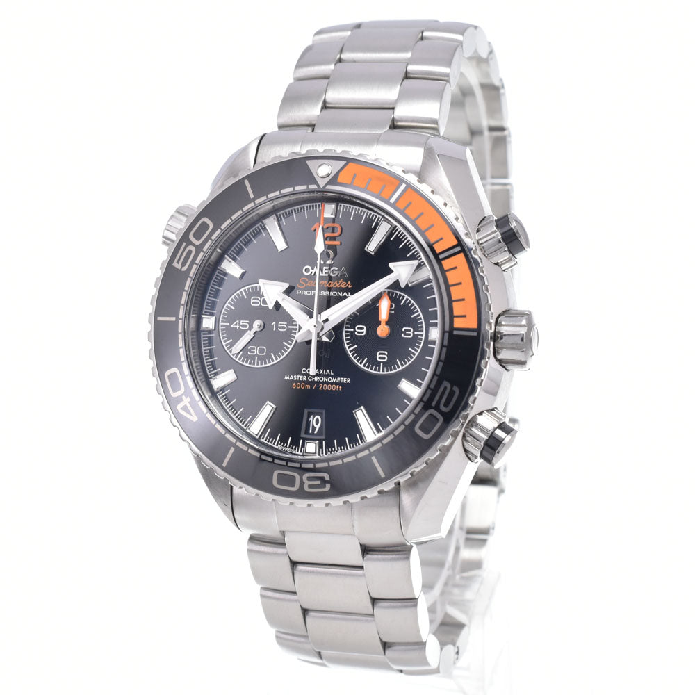 with paper OMEGA Seamaster Planet Ocean 600M 215.30.46.51.01.002 Co-Axial Master Chronometer Chronograph black Dial Automatic Men's
 Watch Q#149163