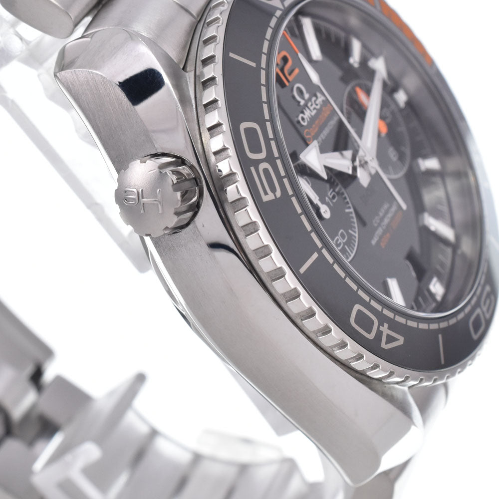 with paper OMEGA Seamaster Planet Ocean 600M 215.30.46.51.01.002 Co-Axial Master Chronometer Chronograph black Dial Automatic Men's
 Watch Q#149163