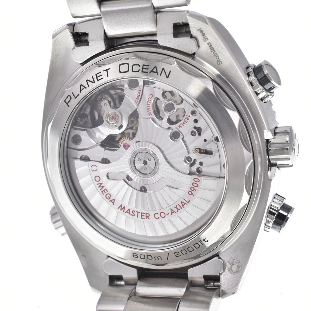 with paper OMEGA Seamaster Planet Ocean 600M 215.30.46.51.01.002 Co-Axial Master Chronometer Chronograph black Dial Automatic Men's
 Watch Q#149163
