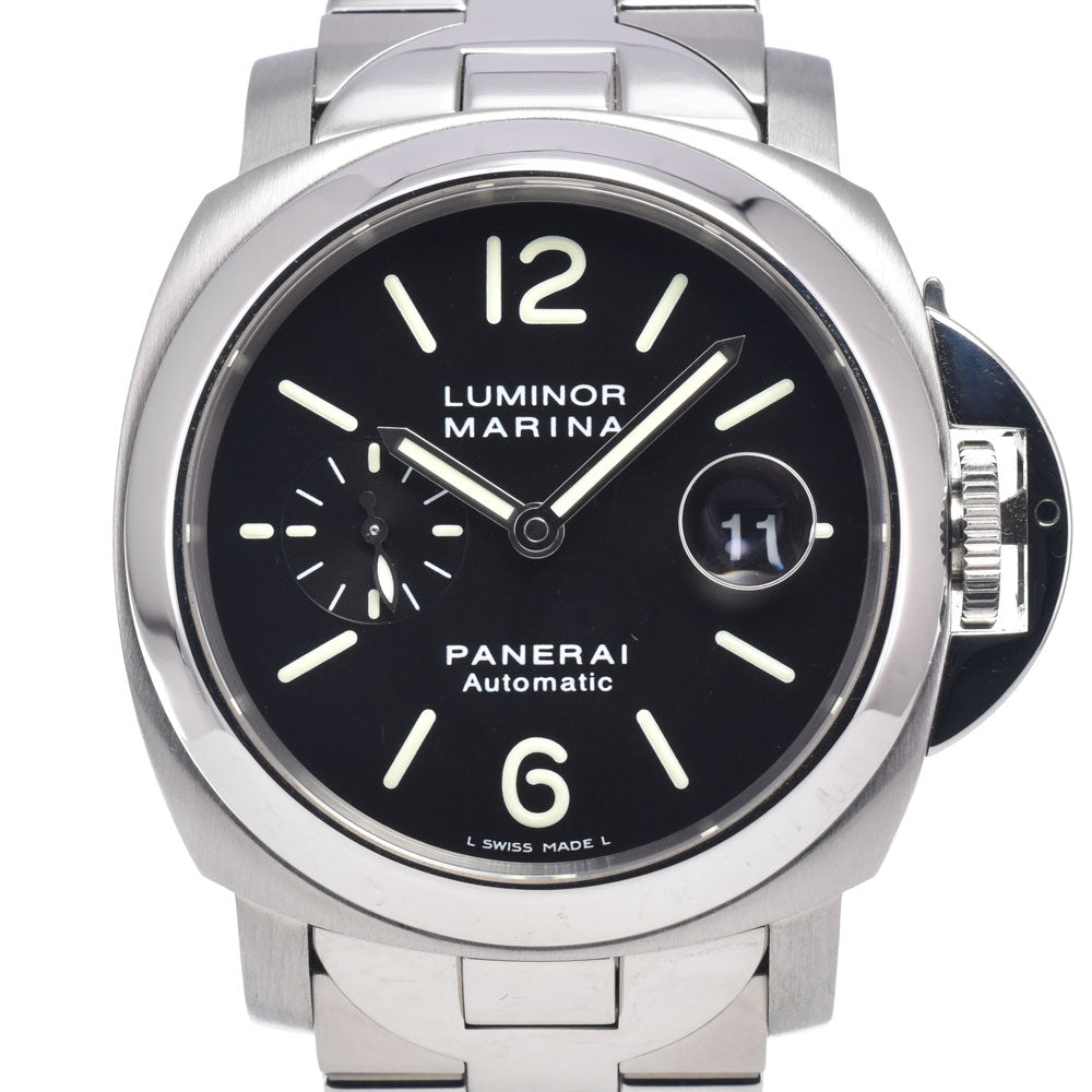 with paper PANERAI Luminor Marina PAM00220 Small second black Dial Automatic Men's
 Watch P#149164