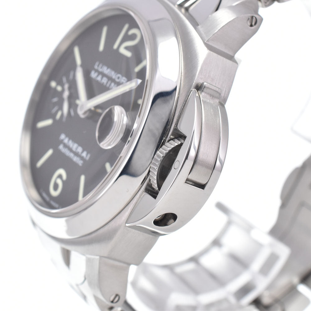 with paper PANERAI Luminor Marina PAM00220 Small second black Dial Automatic Men's
 Watch P#149164