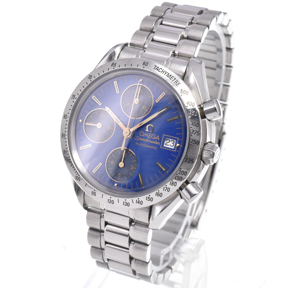 with paper OMEGA Speedmaster 3511.81 Chronograph Japan only blue Dial Automatic Men's
 Watch A#149166