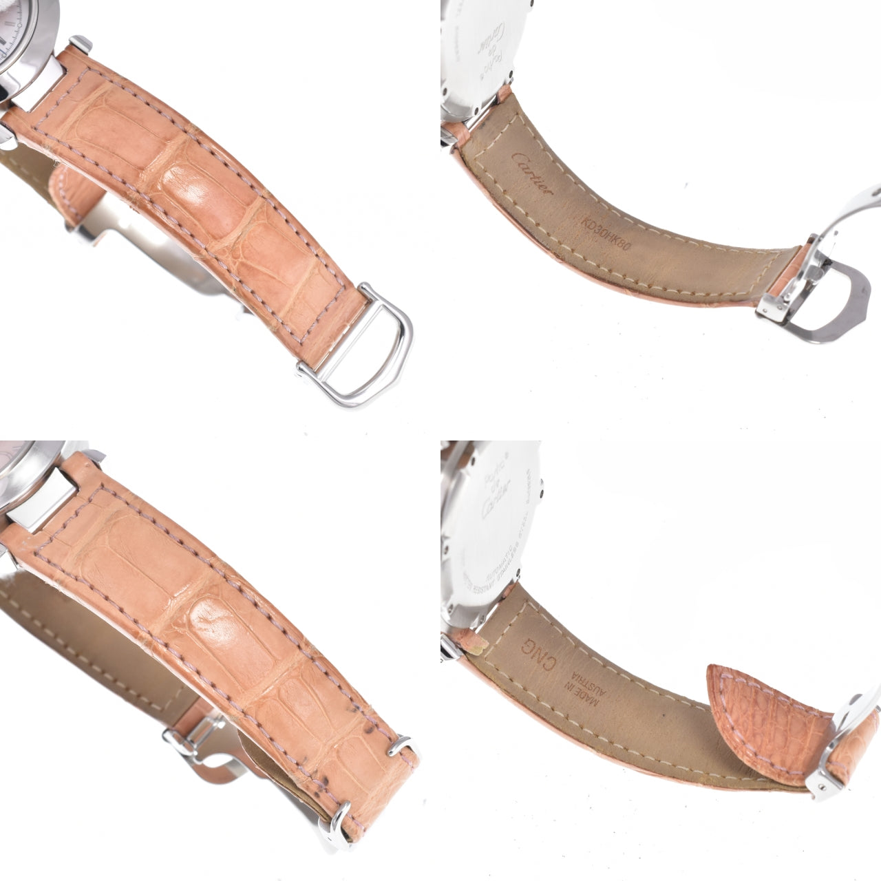 CARTIER Pasha C W3106599 Chronograph Pink shell Dial Automatic Unisex
 Watch P#149171