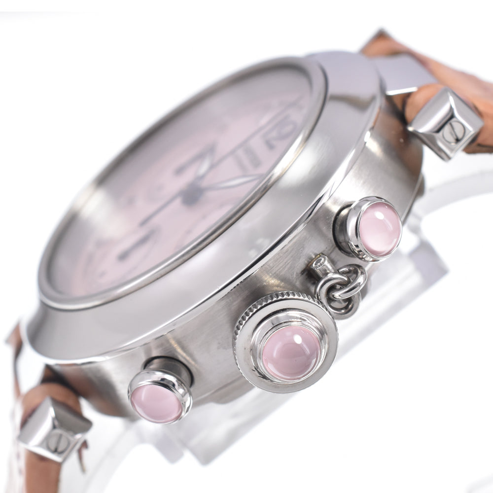 CARTIER Pasha C W3106599 Chronograph Pink shell Dial Automatic Unisex
 Watch P#149171